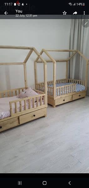 toddler bed. سرير اطفال 0