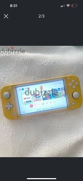 Yellow Nintendo Switch 1