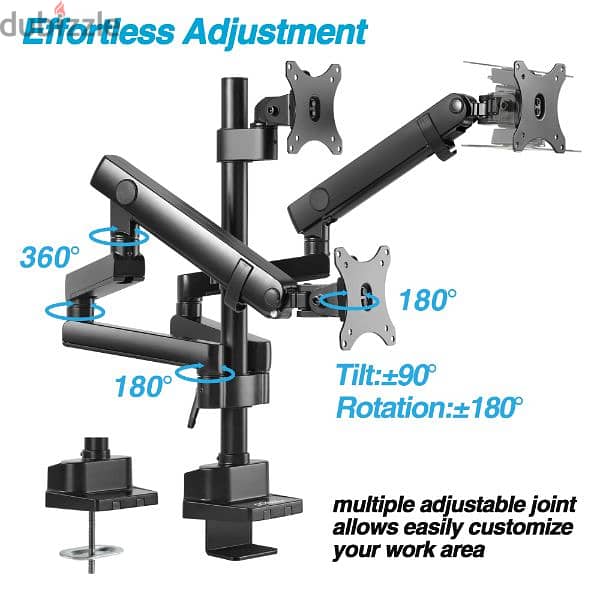 Triple Articulating Monitor Mount AVLT-DM26-1 4