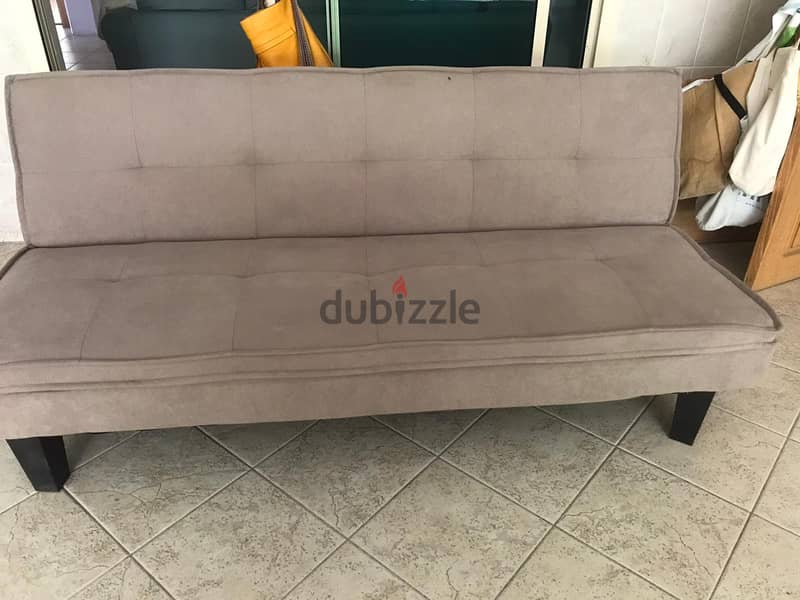 Sofa bed in excellent condition for sale. 60bd 1