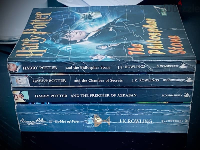 Harry Potter Books  1-4 set 8