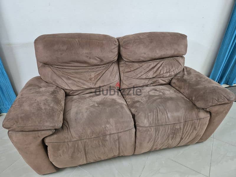 Super Comfy Incliners Soft Chocolate Brown  -2 (3 seater and 2 Seater) 4