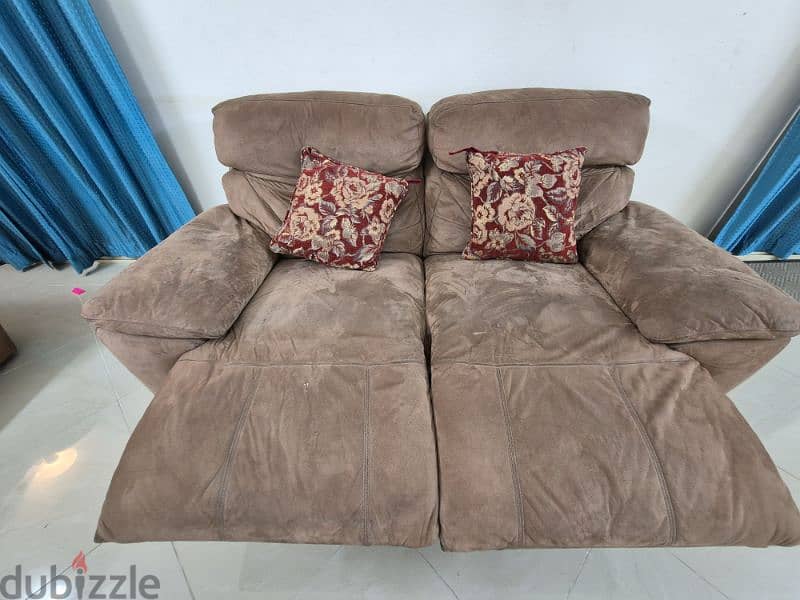 Super Comfy Incliners Soft Chocolate Brown  -2 (3 seater and 2 Seater) 5