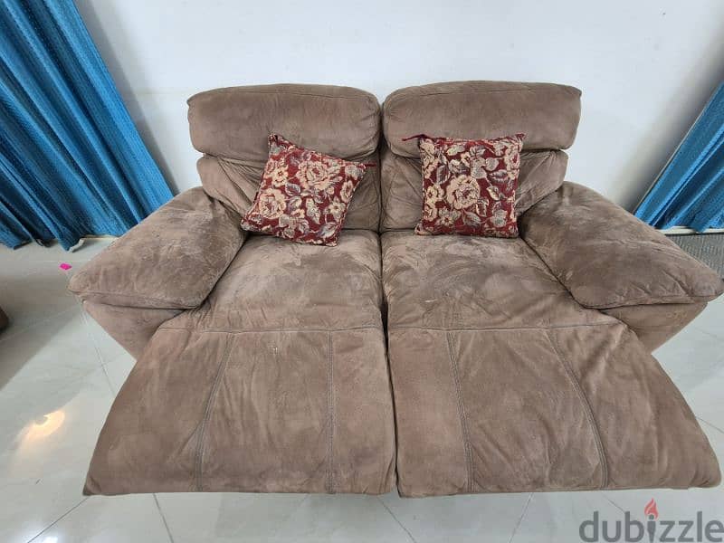 Super Comfy Incliners Soft Chocolate Brown  -2 (3 seater and 2 Seater) 6