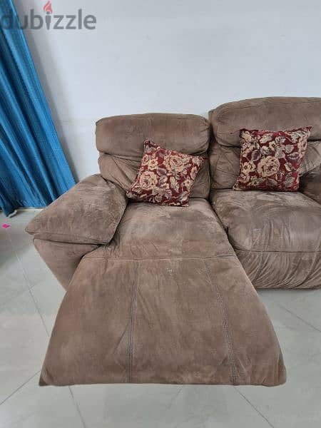 Super Comfy Incliners Soft Chocolate Brown  -2 (3 seater and 2 Seater) 11