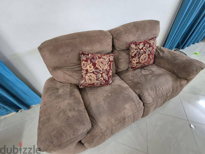 Super Comfy Incliners Soft Chocolate Brown  -2 (3 seater and 2 Seater) 12