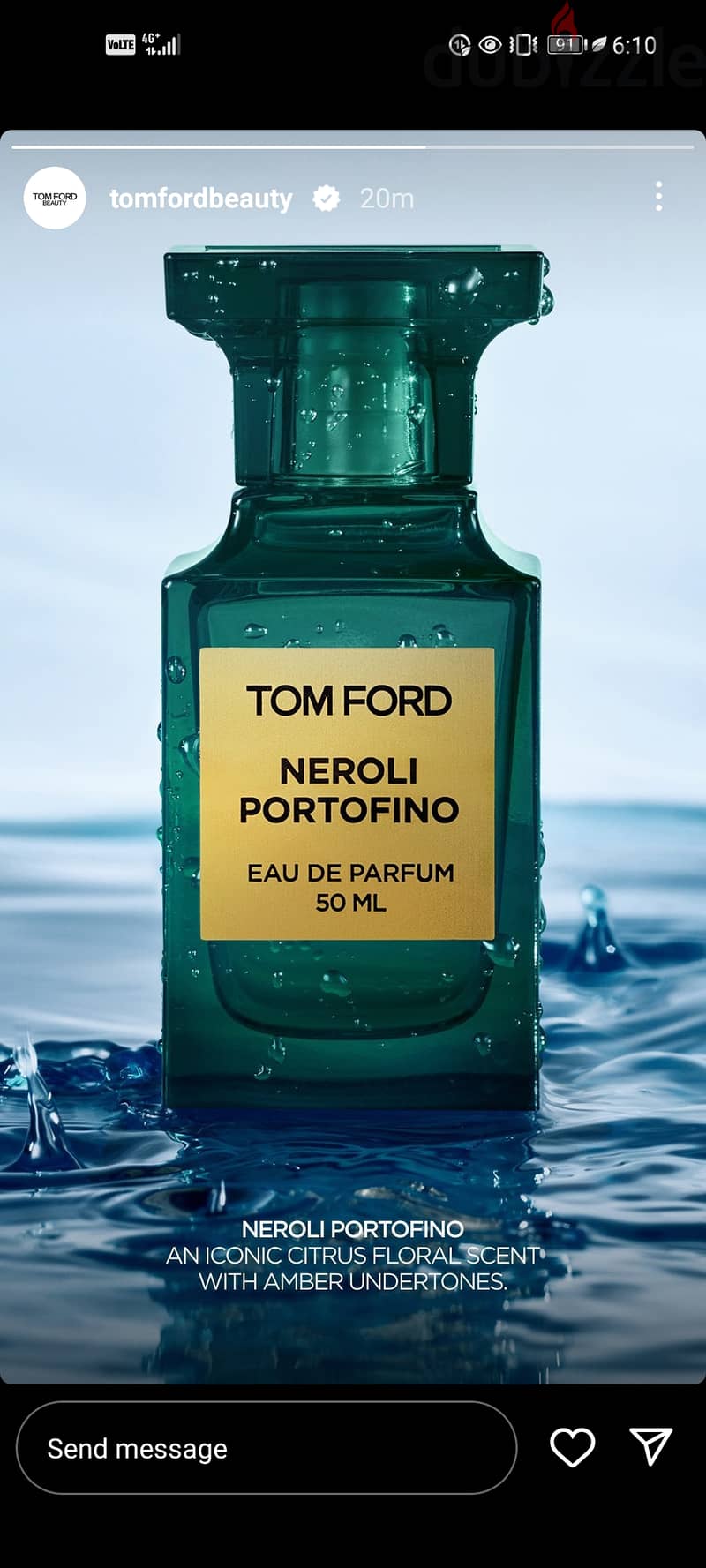 Summer Tom Ford neroli portofino perfume New 1