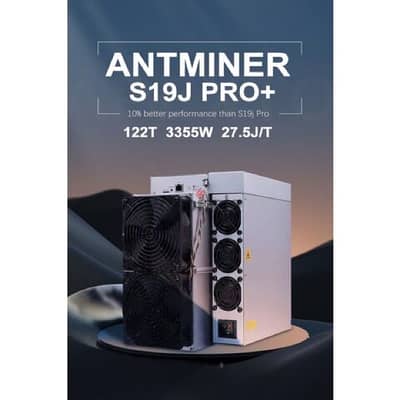 BITMAIN Antminer S19j Pro+ (122Th)