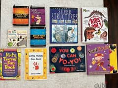 9 Kids Books + CD 0