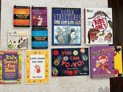 9 Kids Books + CD