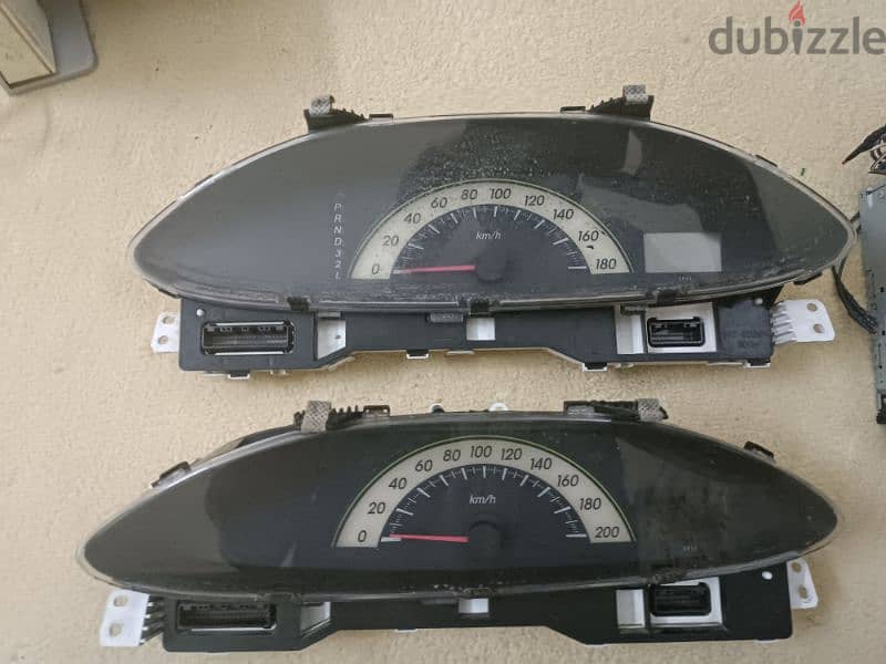 Toyota Yaris Speedometer 0