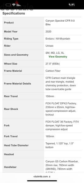 Canyon full suspension bike 6