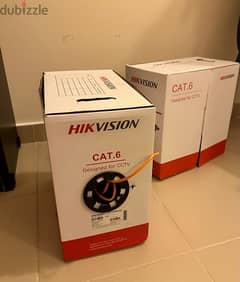 Hikvision Cat6 Data Cable Drums (305m)