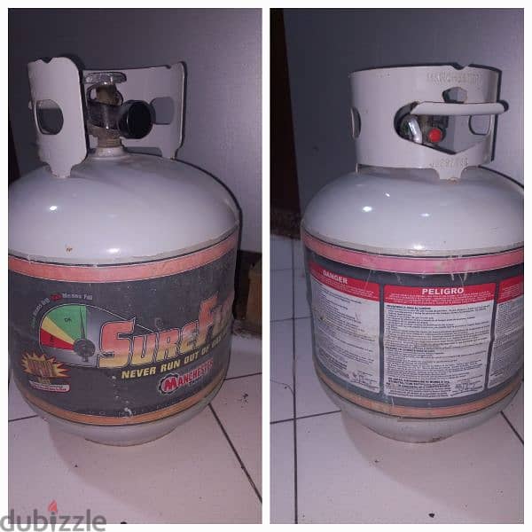 BBQ gas cylinder 0