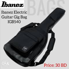 New Ibanez Black Powerpad Electric Guitar Gig Bag available in stock. 0