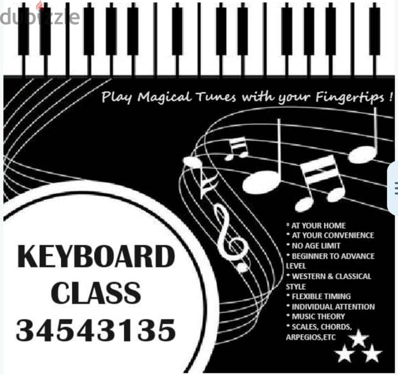 KEYBOARD CLASSES - TEACH AT YOUR HOME !!! 0