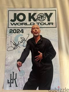 hand signed jo koy poster