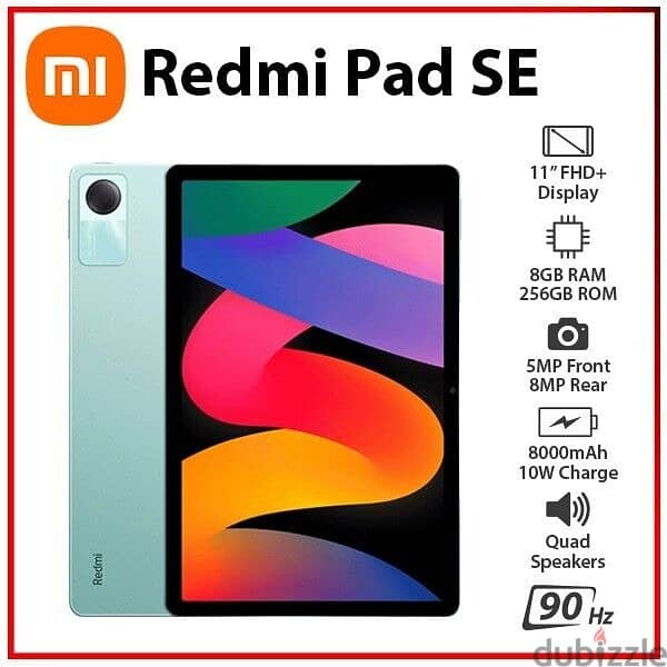 Brand New Redmi Pad SE 256GB for 78.990BD 2