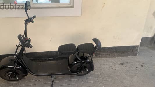 Big tyre electric scooter bike