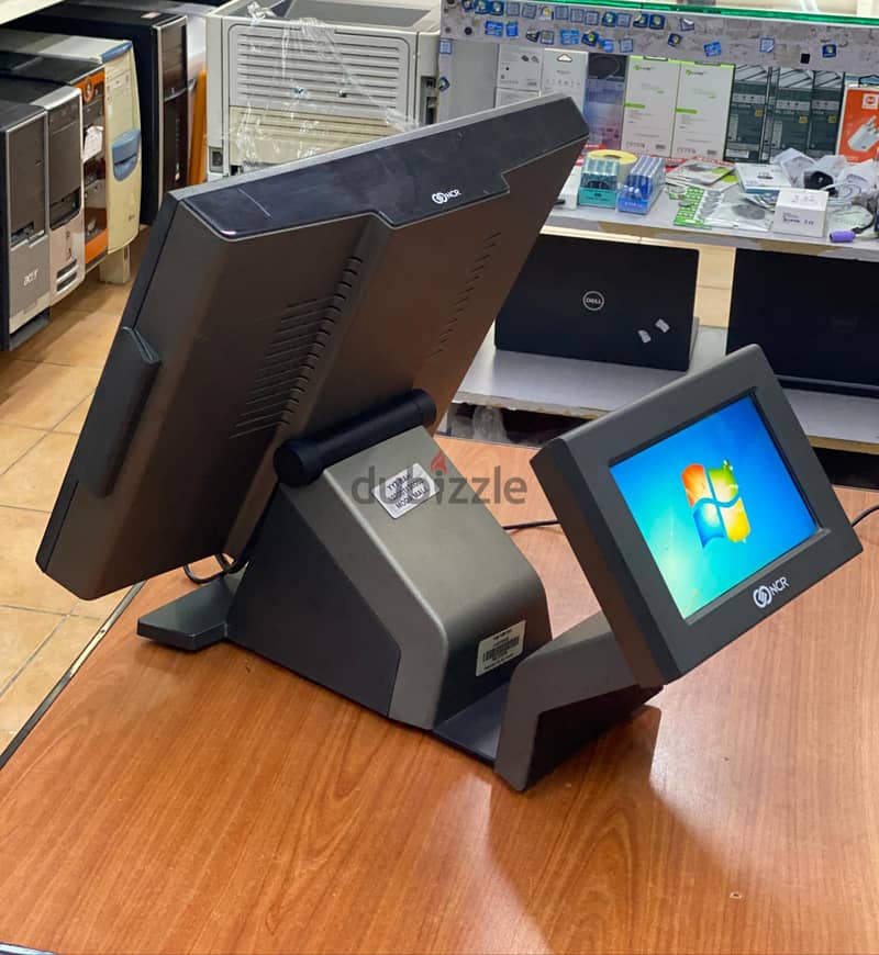 Ncr Dual Screen Pos System Only At Bd With Software Laptop Computers