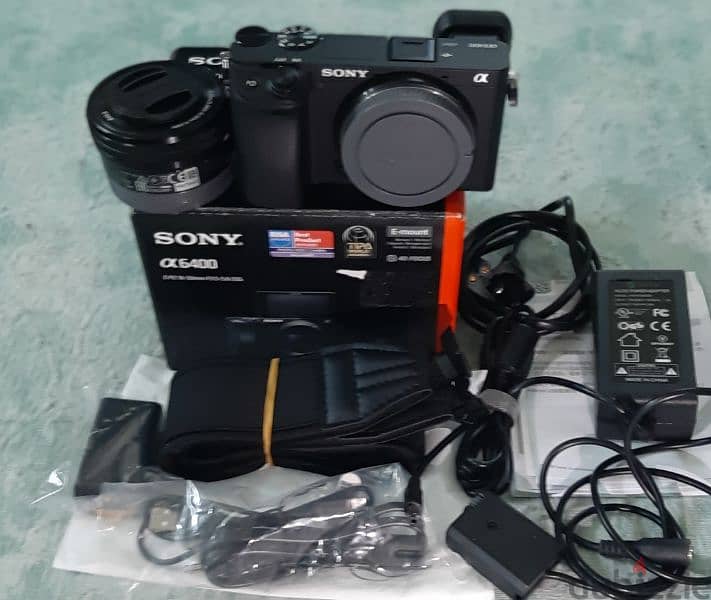 CAMERA MIRRORLES SONY ALFHP A6400 WITH KIT LENS 16-50MM FOR SALE 7