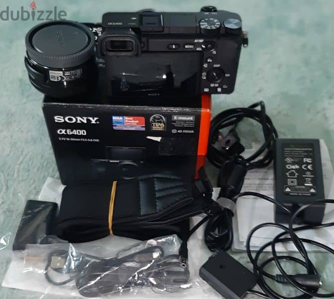 CAMERA MIRRORLES SONY ALFHP A6400 WITH KIT LENS 16-50MM FOR SALE 8