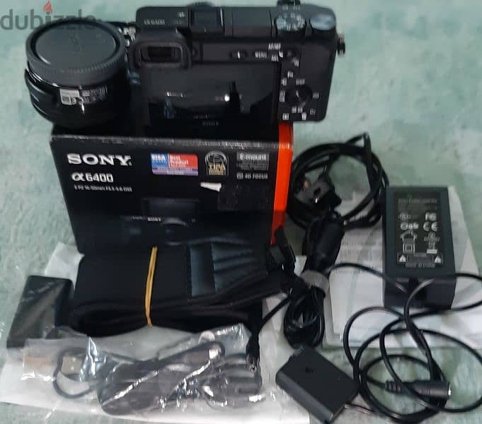 CAMERA MIRRORLES SONY ALFHP A6400 WITH KIT LENS 16-50MM FOR SALE 9