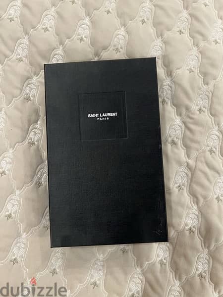 authentic ysl wallet on chain with everything 1