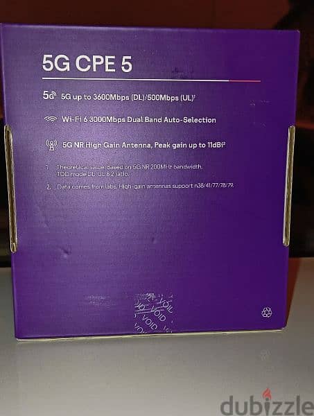 Brand new STC 5G cpe 5 wifi⁶ 2