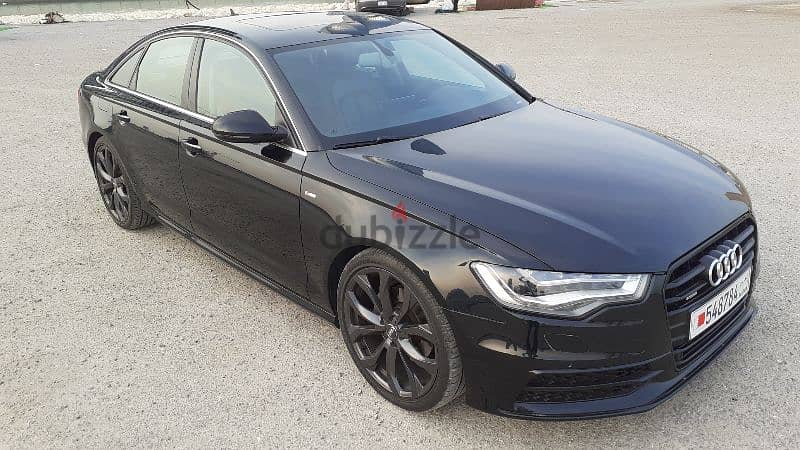 Audi A6 2013 Sline Quarttro V6 Full Option Clean Car 1