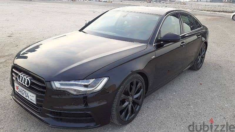 Audi A6 2013 Sline Quarttro V6 Full Option Clean Car 2