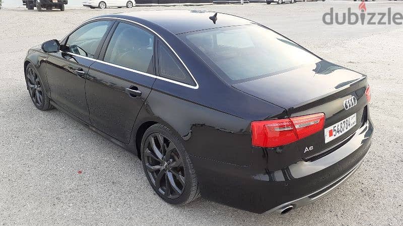 Audi A6 2013 Sline Quarttro V6 Full Option Clean Car 5