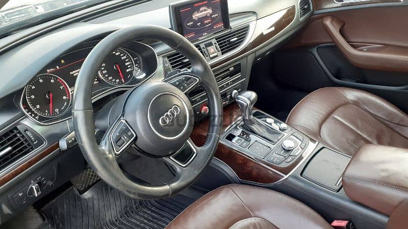 Audi A6 2013 Sline Quarttro V6 Full Option Clean Car 10