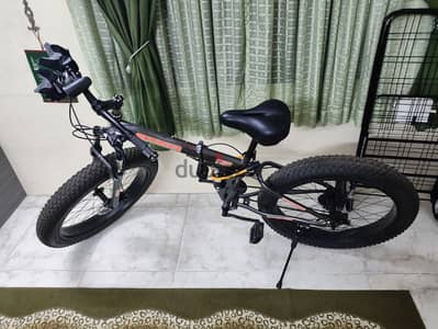 For sale a foldable bicycle