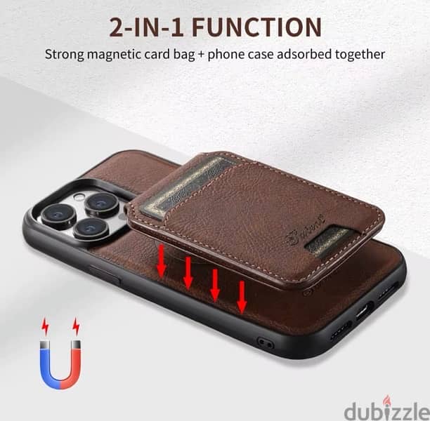 Wallet Phone Case Card Holder Leather 2