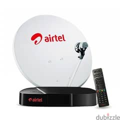 Airtel & Arabsat,Nilesat dish & receiver sale & fixing & repairing