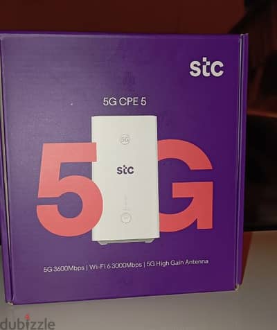 STC 5G cpe 5 with WiFi⁶ delivery free