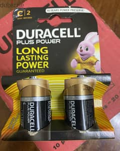 Duracell Plus Power C Type Battery New Pack