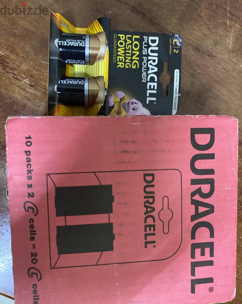 Duracell Plus Power C Type Battery New Pack 1