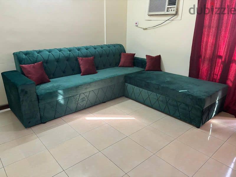 New Stylish 5 mtr Sofa 80 bhd contact 39591722 0