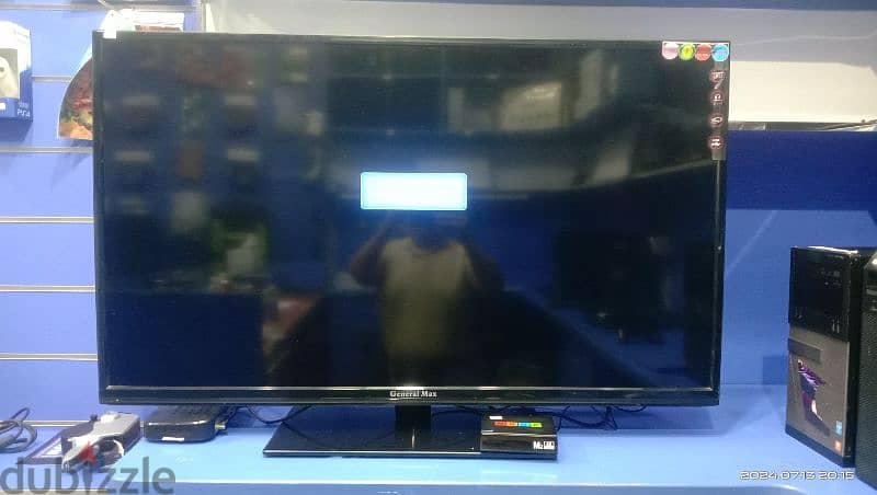 General Max 50 inches LED with android smart Box 2