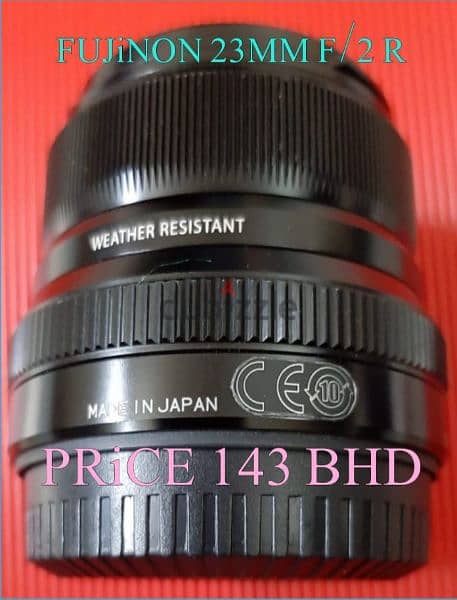 4 LENS FUJIFILM 35 MM-23MM-50-230MM-18-55-X MUONT 3 LENS FOR SALE 10