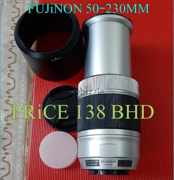 4 LENS FUJIFILM 35 MM-23MM-50-230MM-18-55-X MUONT 3 LENS FOR SALE 11