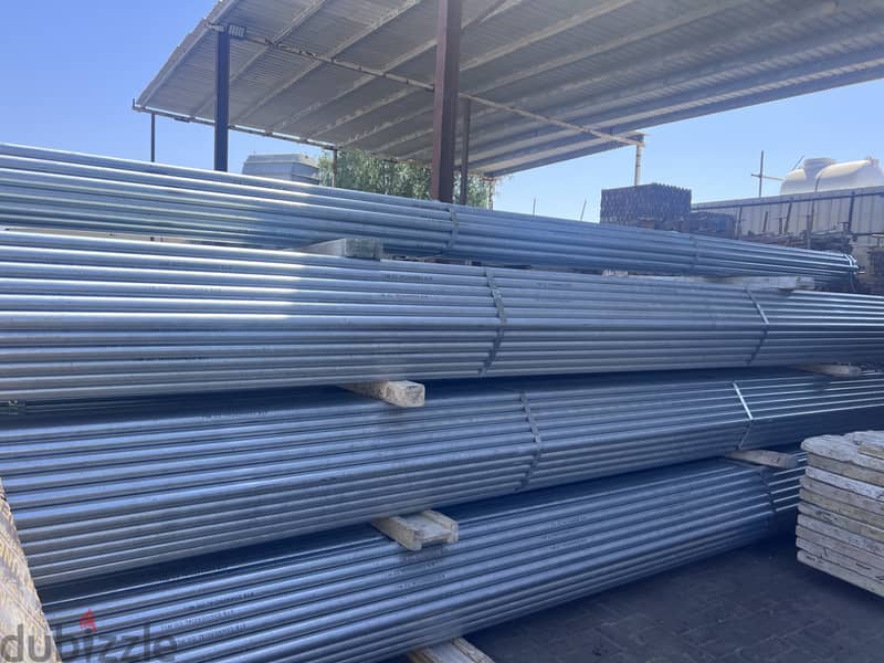 Galvanized scaffolding tubes 0