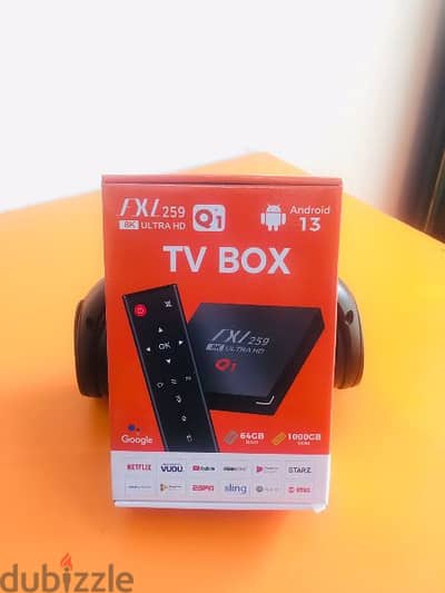 4K Android TV BOX RECIEVER/ALL TV channels Without Dish/Smart TV box