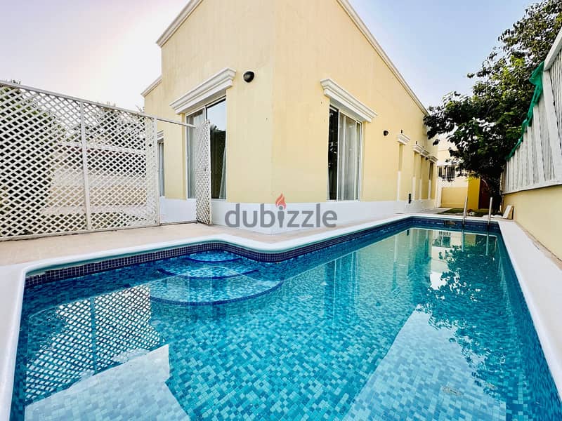 3 BR VILLA | FAMILY COMPOUND | GARDEN | PRIVATE POOL | AMENITIES| 0