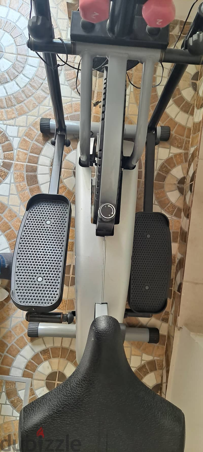 Elliptical Machine Cross Trainer 2 in 1 Exercise Bike جهاز الغزال 2