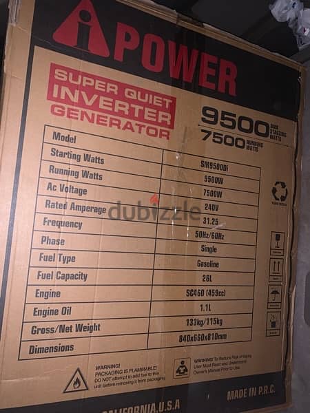 Super Quiet Inverter Generator 3