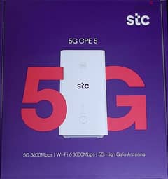 STC 5G cpe 5 wifi6 Brand New still box pack delivery also available