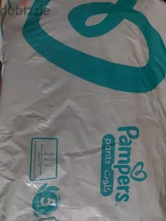 pampers pants  size 5 and 6 bd 4 each pack